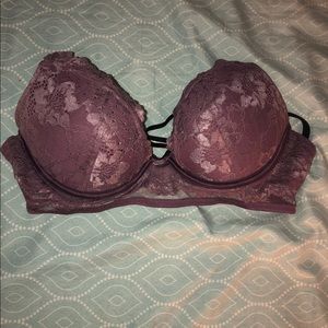 Purple push-up bra size 32 D